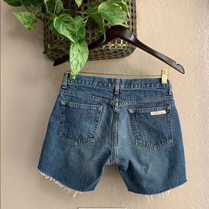 VTG 80s Calvin Klein cut off denim shorts